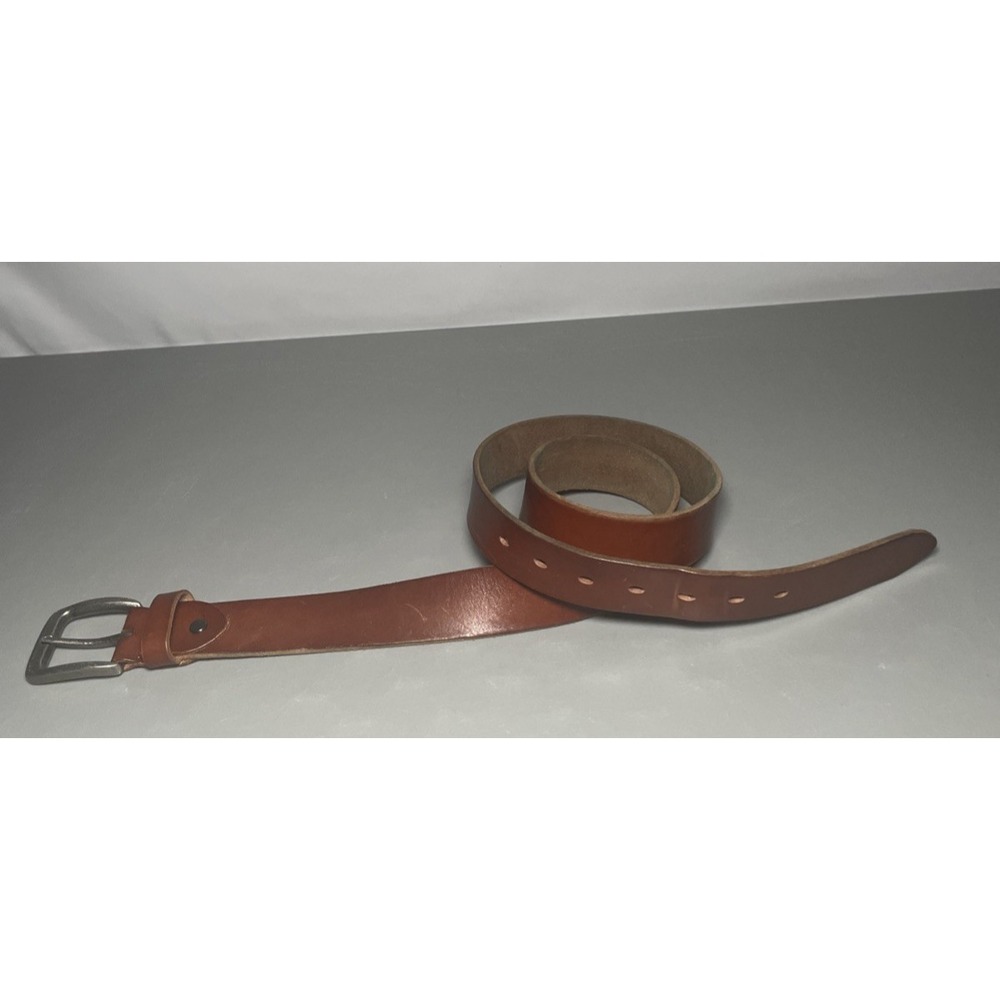 Men's‎ Full Grain Leather Thick Belt Size 40